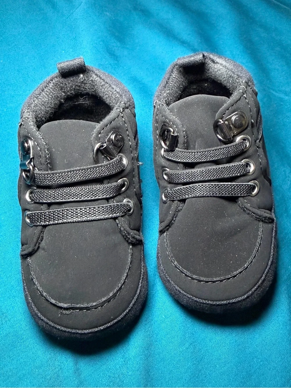 Infant Black Slip-on Shoe